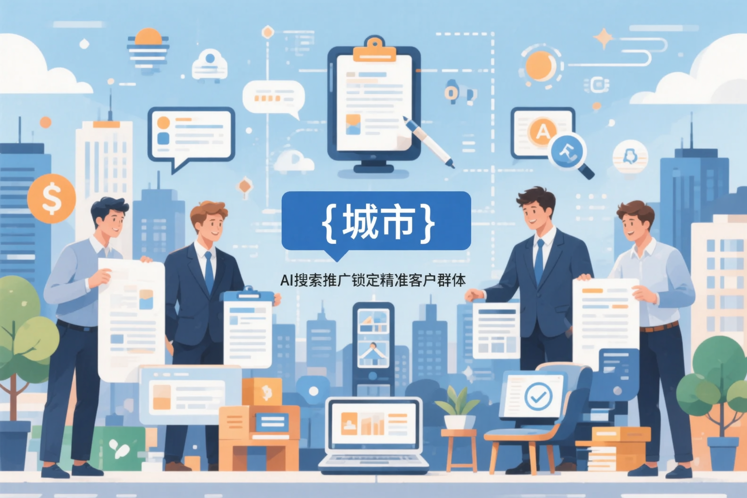 惠州公司如何用AI搜索推广锁定精准客户群体