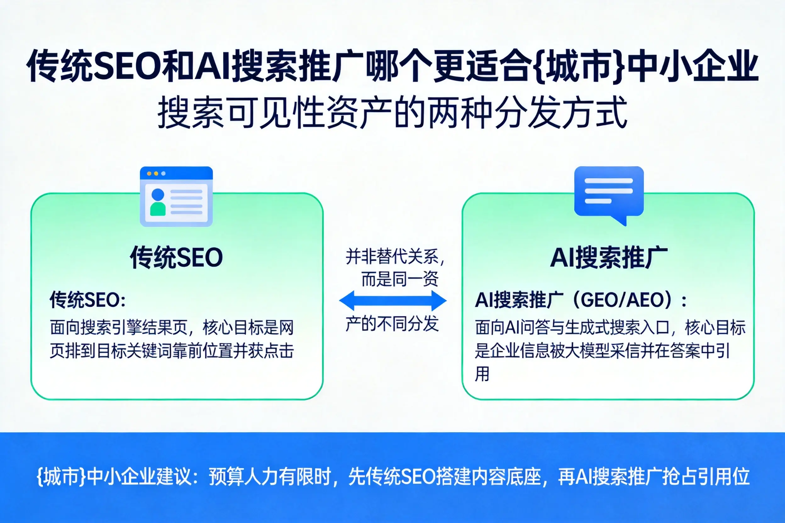 传统SEO和AI搜索推广哪个更适合惠州中小企业