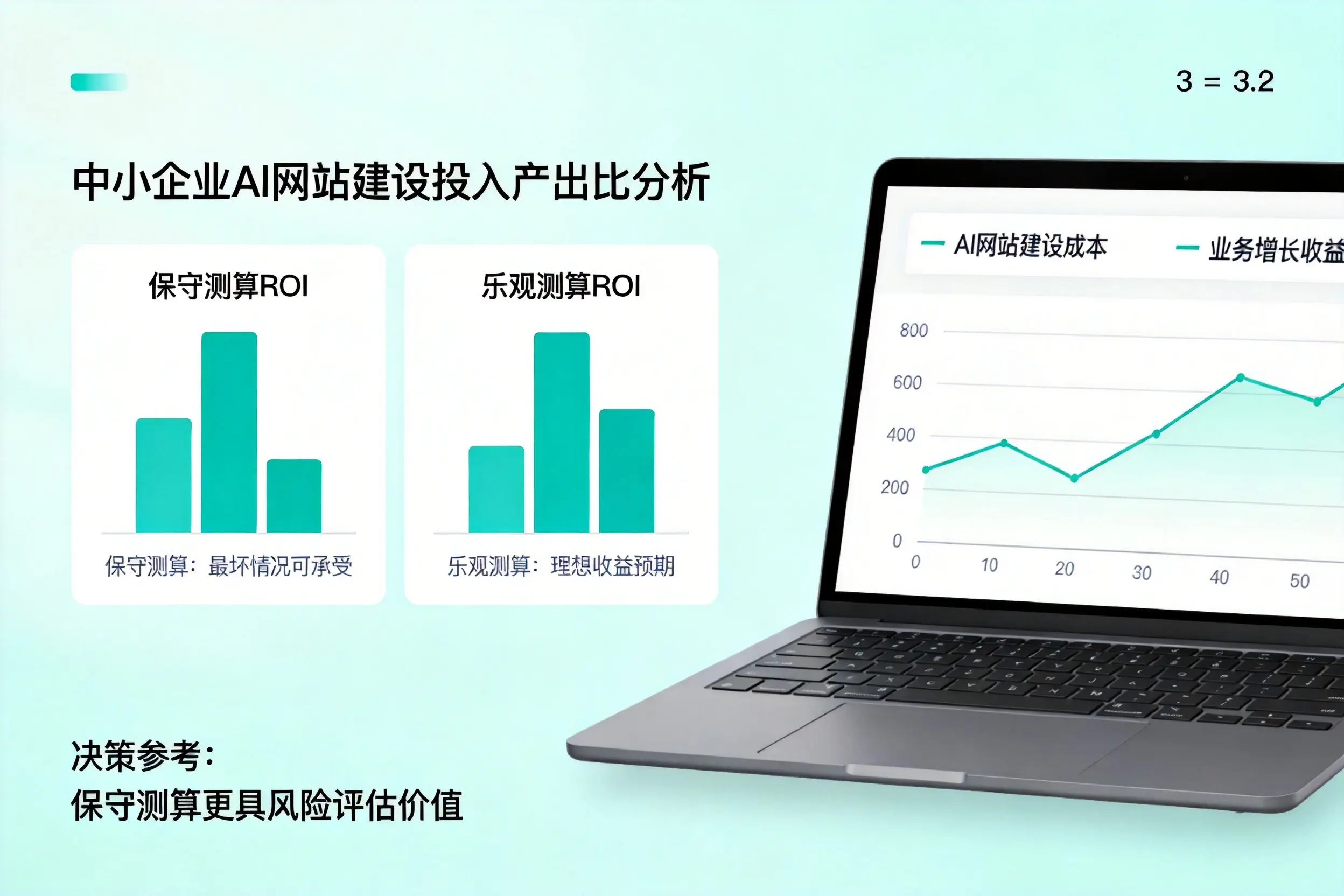 惠州中小企业AI网站建设投入产出比怎么算？先看这份分析