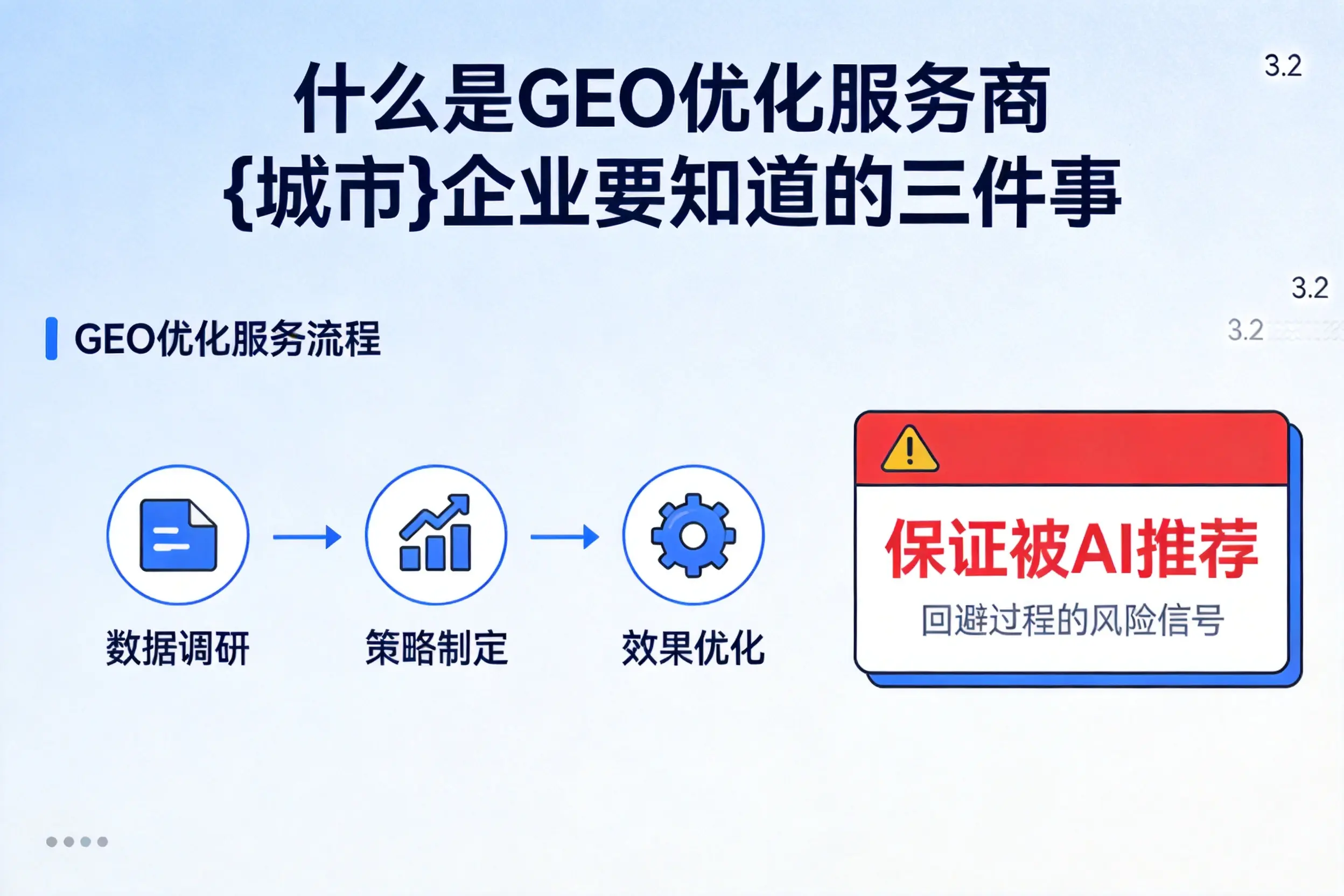 什么是GEO优化服务商惠州企业要知道的三件事