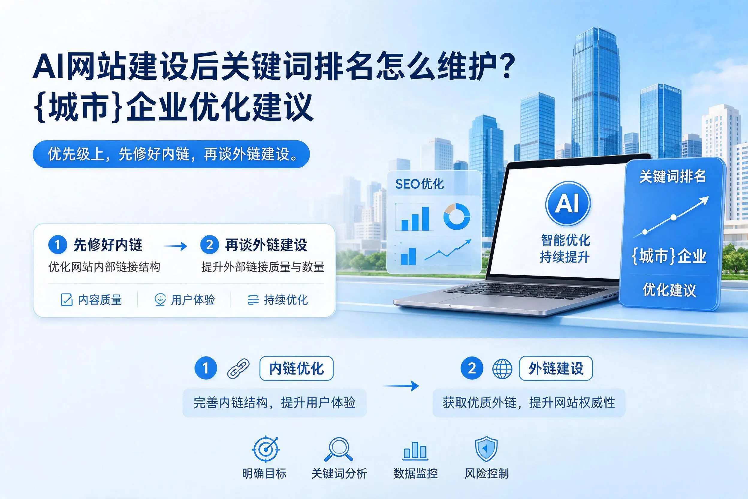 AI网站建设后关键词排名怎么维护？惠州企业优化建议